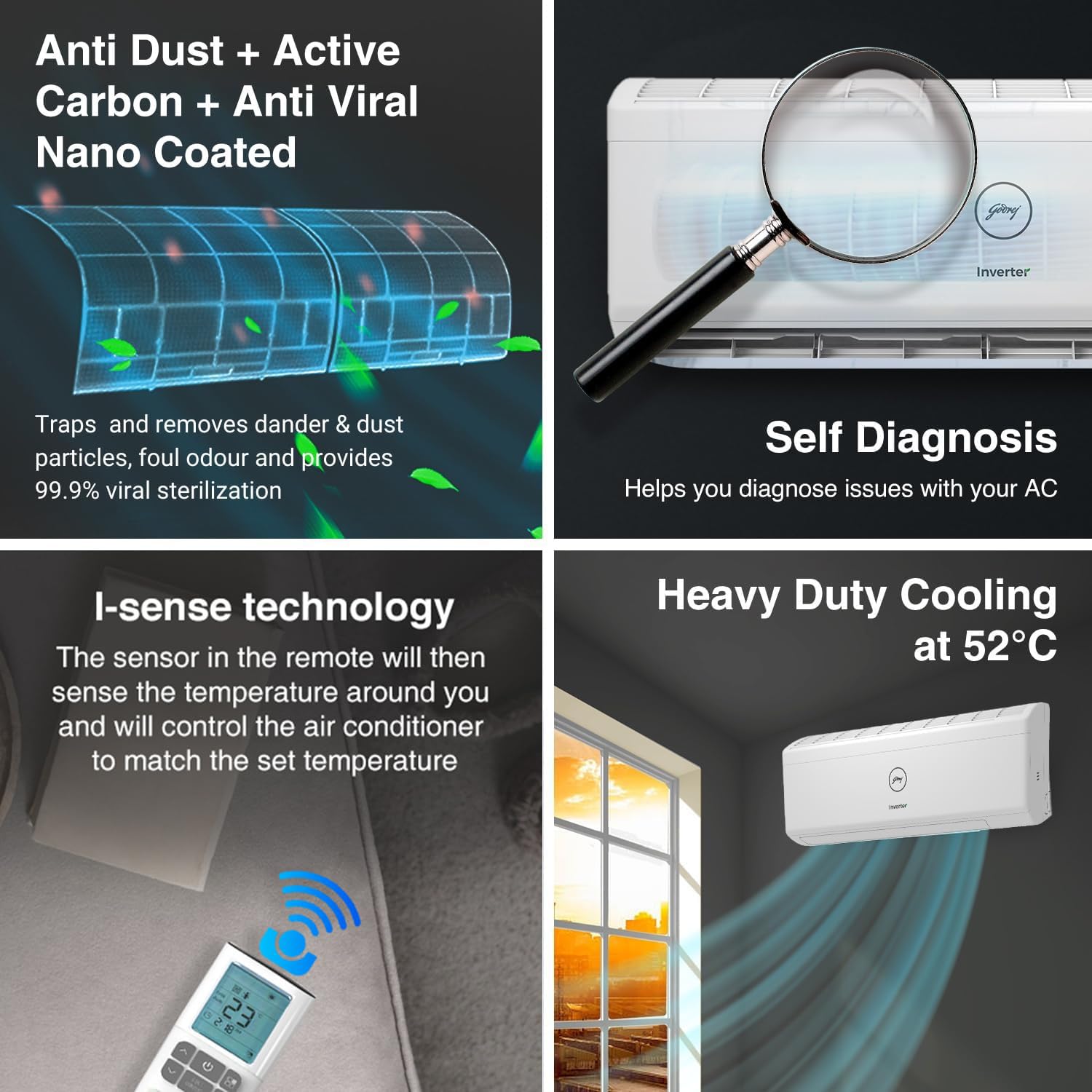 Review Godrej 1.5 Ton 5 Star, 5 Years Comprehensive Warranty, 4 Review Godrej 1.5 Ton 5 Star, 5 Years Comprehensive Warranty,