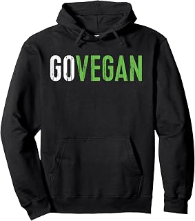 Go Vegan Shirt Men Women Kids Vegetarian Pullover Hoodie