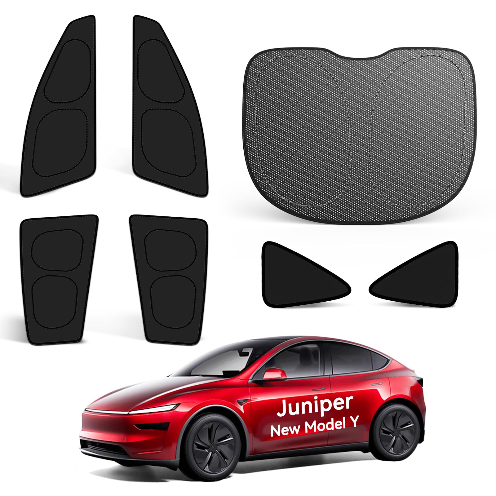 Pare-soleil pour fenêtre latérale pour Tesla Model Y Juniper 2025-2026
