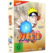 Naruto Staffel 7 Naruto auf Mission Episoden 158-183 uncut [4 DVDs]