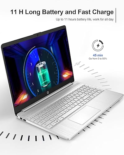 Miniatura 7 de HP 2023 Laptop con pantalla táctil de 15.6 pulgadas, 16 GB de RAM, 1T SSD, procesador Intel Core i3-1115G4, duración de la batería de 11 H, Wi-Fi,
