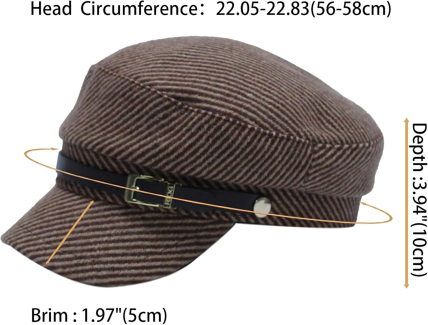 Newsboy Hats for Women, Fashion Newsboy Cap Bakerboy Cabbie Gatsby Pageboy Visor Beret Hat