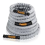 Perantlb Battle Rope for Fitness, 1.25-inch 30ft Training Rope is Suitable for Fitness Beginners, Women and Teenagers,Exercise Ropes Training Ropes for Home Gym(without Anchor kit)