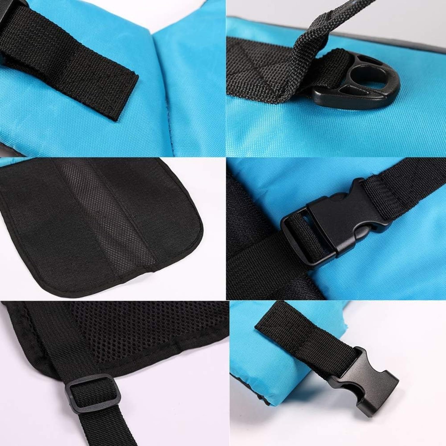 Chaleco Salvavidas para Perro, Chaleco de Flotación para Perros con Asa de Rescate y Buena Flotabilidad, Reflectante para Seguridad en Piscina, Playa y Navegaci, Blue, XL