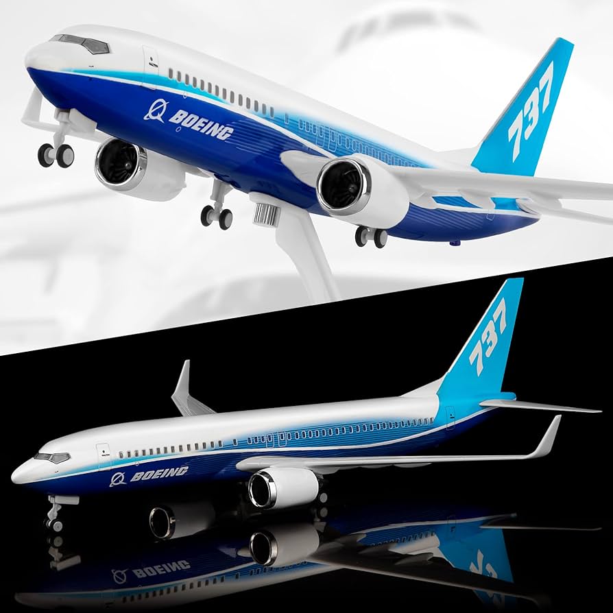Amazon.co.jp: Joylluoan 1:130 モデル ボーイング 737 モデル
