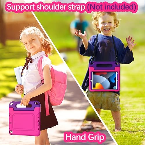 Miniatura 7 de YIHE - Funda infantil para iPad de 10.2 pulgadas 987 generación 202120202019, iPad Pro 10.5 y iPad Air 3, funda para niños con soporte de mango a