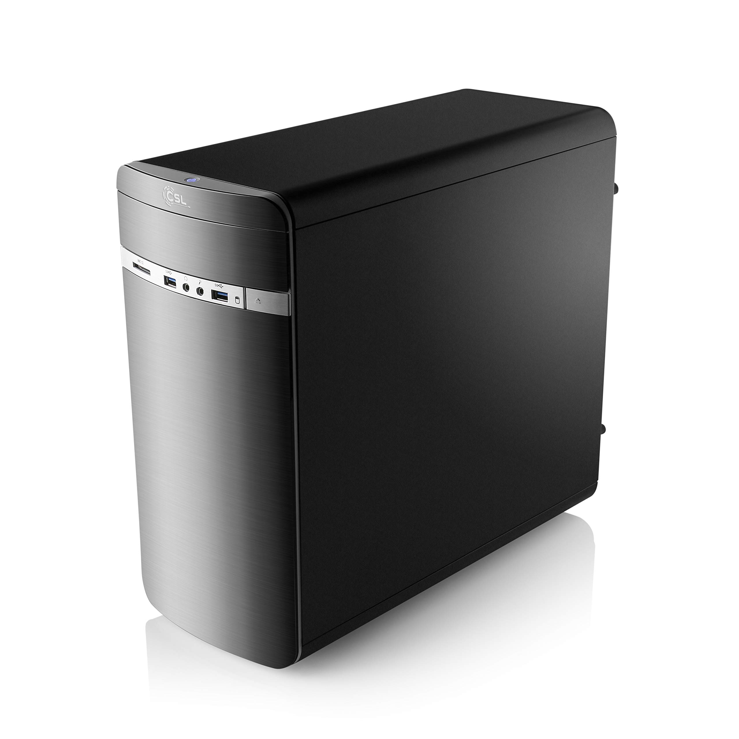 Gaming PC mit Windows 11 Pro | AMD Ryzen 3 3200G 4x3.6GHz | AMD Radeon | 2000GB M.2 NVMe | 32GB DDR4 RAM | WLAN | Entry Level Computer für Zocker, Gamer Desktop Rechner zum Spielen | A11361