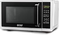 Vista 15 de Microondas Commercial CHEF de 0.7 pies cúbicos con 10 niveles de potencia, microondas de 700 W con pantalla digital, con cerradura de seguridad