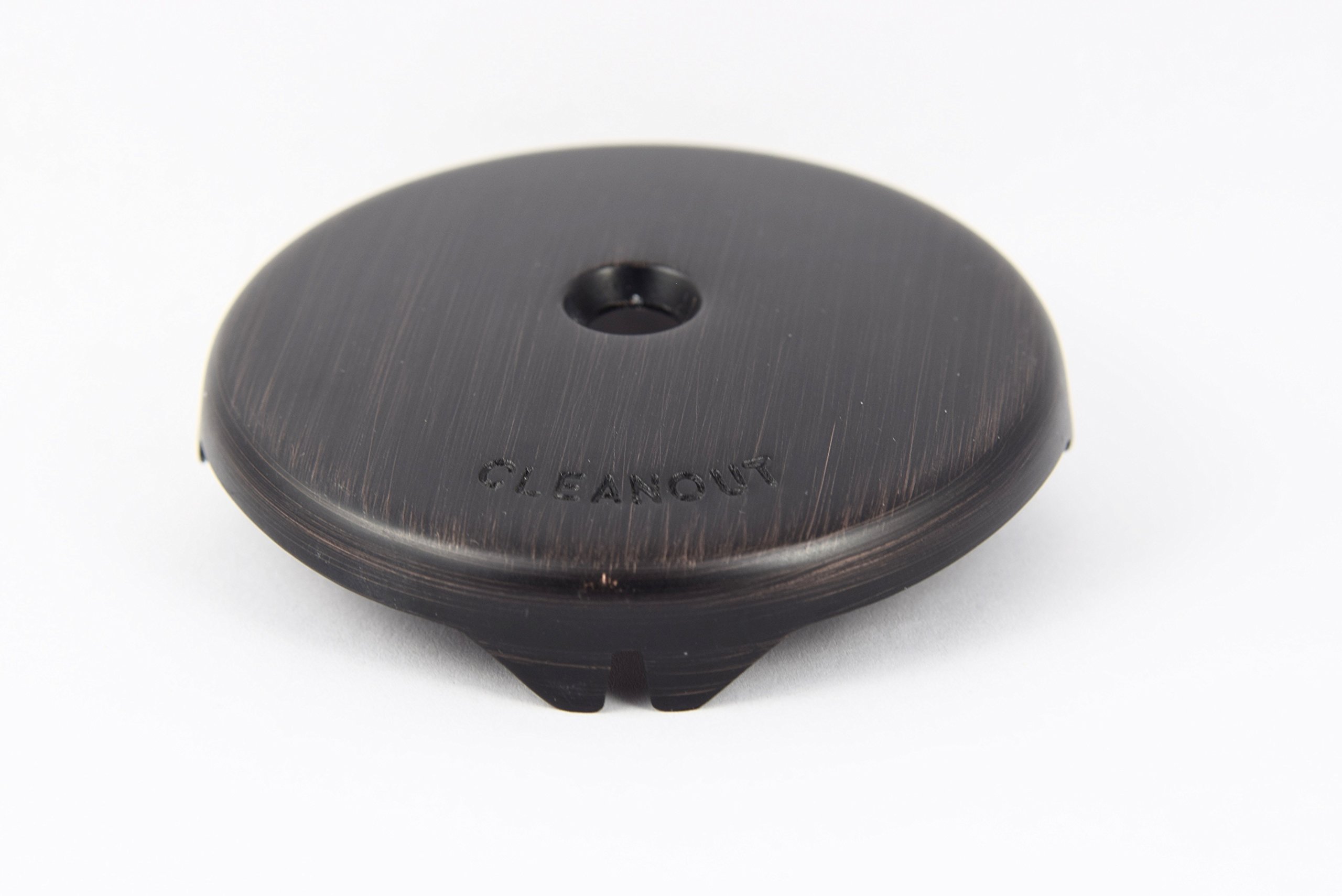 BlueVueSingle-Hole Overflow Cover/Face Plate, Oil-Rubbed Bronze