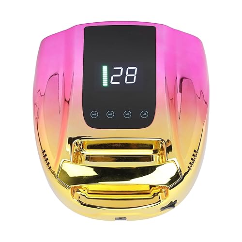 Miniatura 7 de Lámpara LED de 96 W, secadora de gel con pantalla LCD, secadora de pulido, cuenta regresiva para uñas duraderas, manicura infrarroja degradada