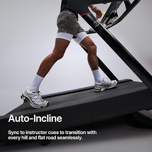 Miniatura 4 de Peloton Cross Training Tread, Treadmill for Running, Walking, and Hiking with Manual or Auto-Incline Options and Immersive 24 HD Touchscreen,