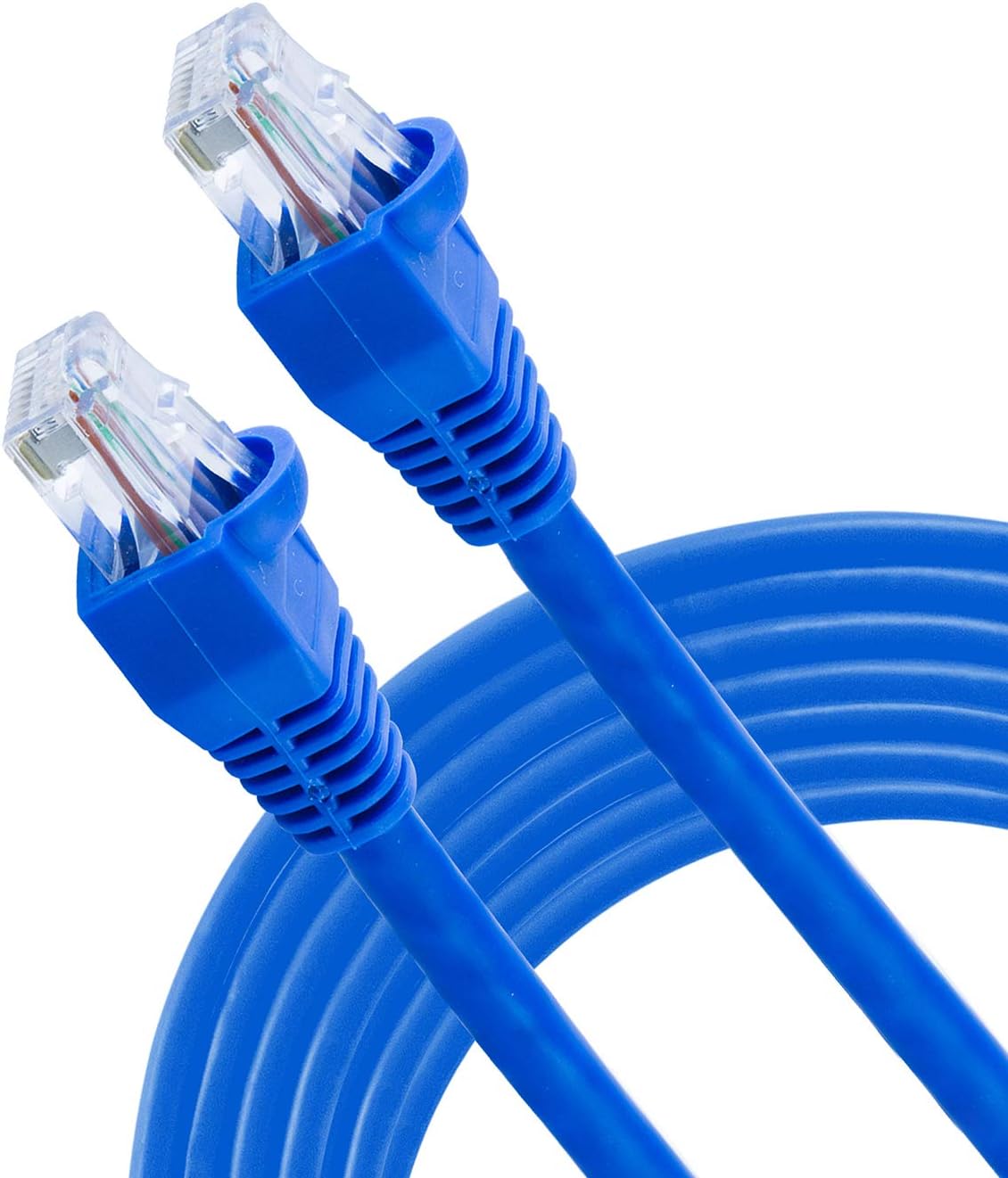 General Electric RJ11 High Speed Modem Cable, 14ft, 10x Faster than Standard Cable, Blue 35288