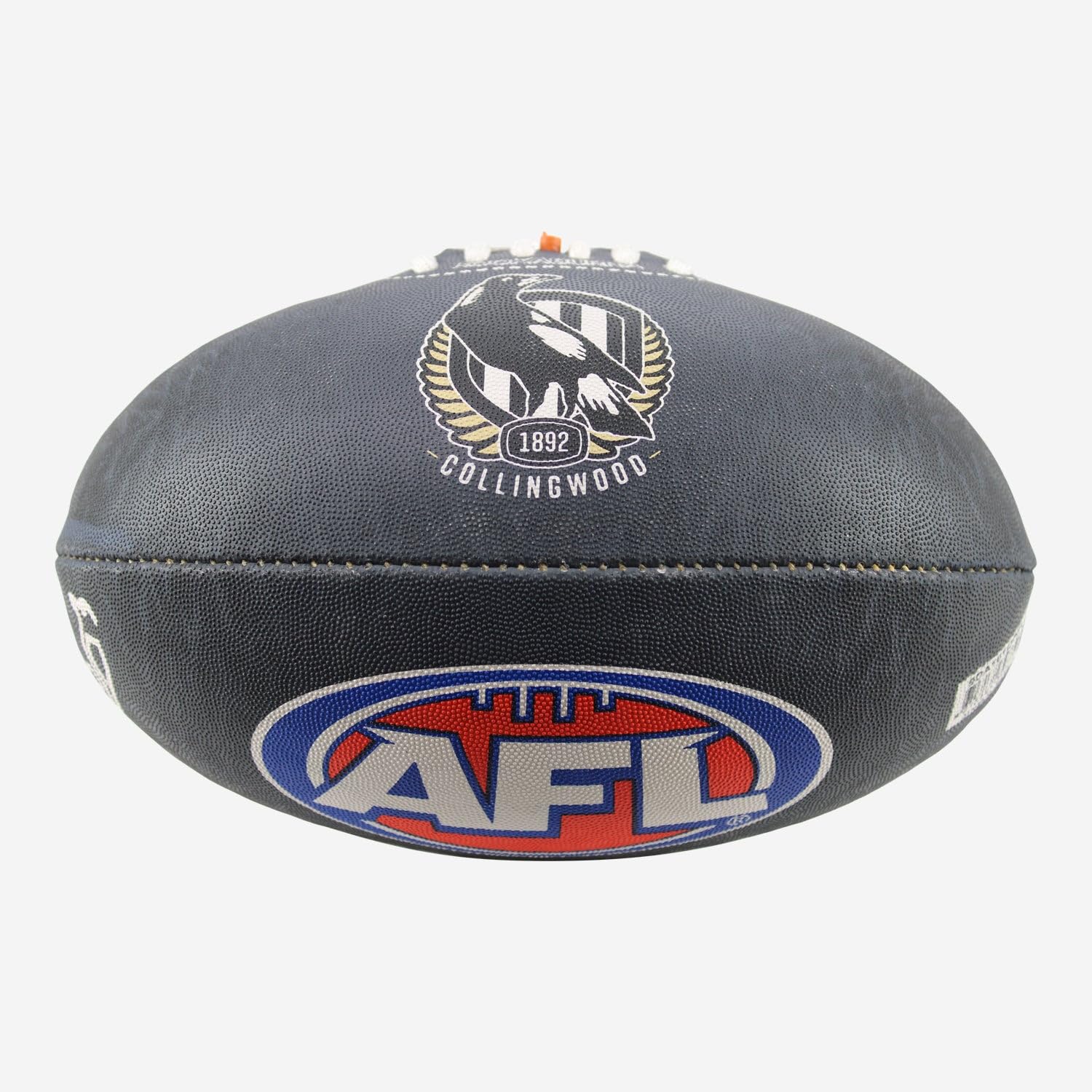 Collingwood Magpies AFL Footy Aura Synthetic Football Size 3