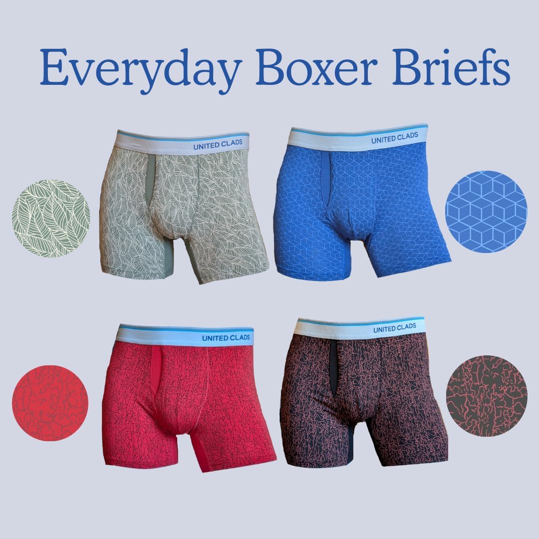 Men's Premium Quality Classic Fit Boxer Briefs - 6 inch Inseam - 3 Pack - Image 7