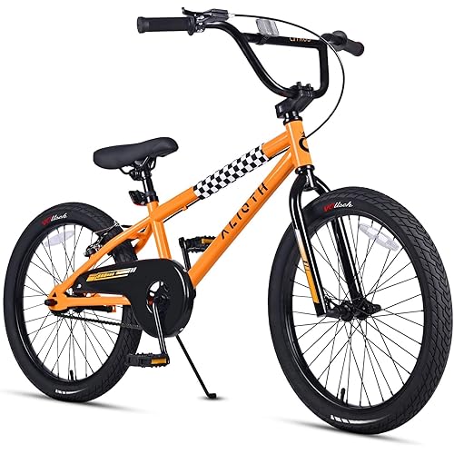 12 14 16 Inch Kids Bike BMX Style Bicycle with Training Wheels 20 Kickstand for 2-14 Years Old Toddlers Boys Girls Coaster Brake Multiple Colors