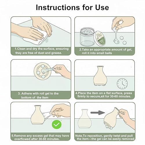 Miniatura 6 de Gel de exhibición de 12 onzas para museo, cera de masilla transparente extraíble para museo, masilla de exhibición reutilizable, artefactos de