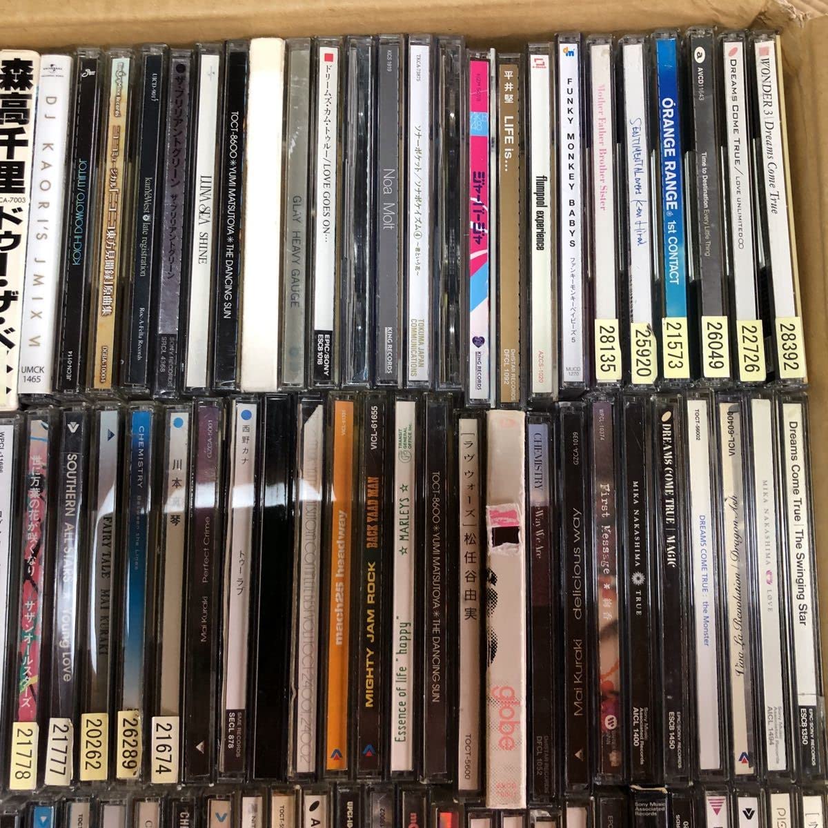 ラスト！ CDアルバム等邦楽まとめ売り 100枚セット CDアルバム等邦楽まとめ売り 100枚セット