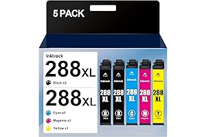 5-Pack 288XL Verified Purchase Ink Cartridges