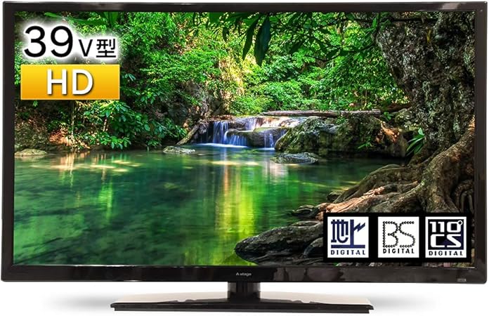 Amazon Co Jp Grandline Led液晶テレビ 39v型 地上 Bs 110度csデジタル 外付けhdd録画機能 Hdmi端子2系統 Gl C39ws03 ブラック A Stage 家電 カメラ