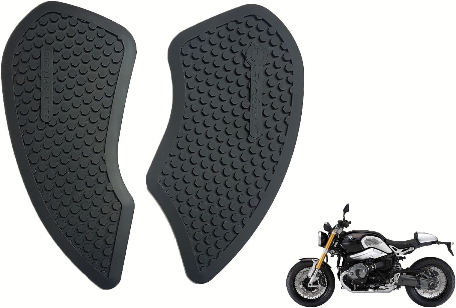 Tank Traction Pad Side Gas Knee Grip Protector For BMW R nine T (2014~)