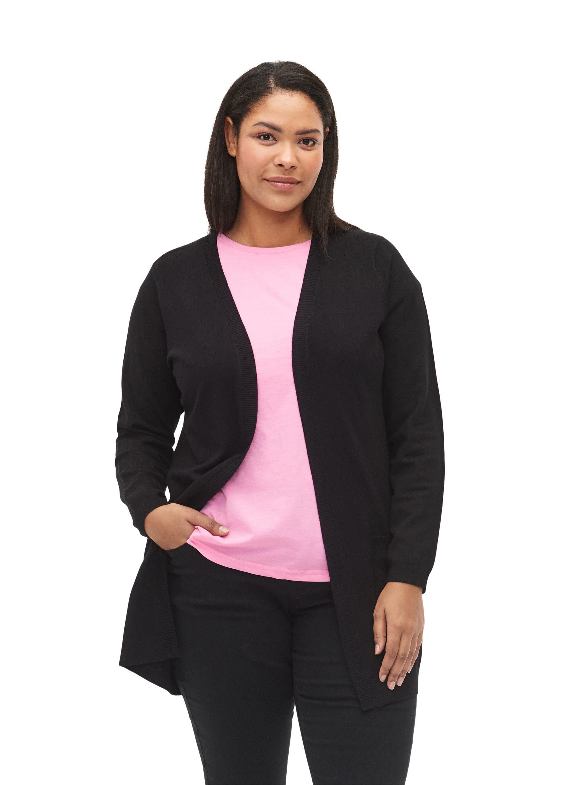 Zizzi LANGE - Vest - night sky/blauw