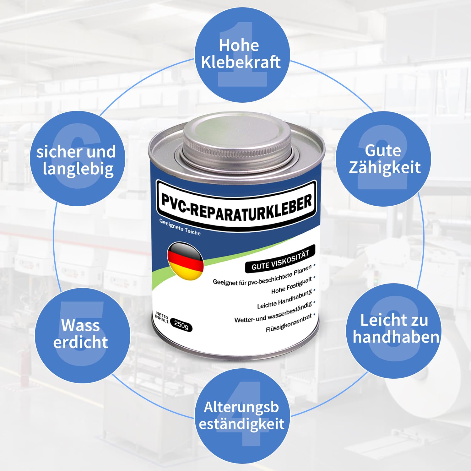 Adhesivo para lona de tela, para PVC blando, 235 ml, resistente al agua, transparente, pegamento para lonas de camiones, cubiertas de barcos, tiendas de campaña, ideal para exteriores