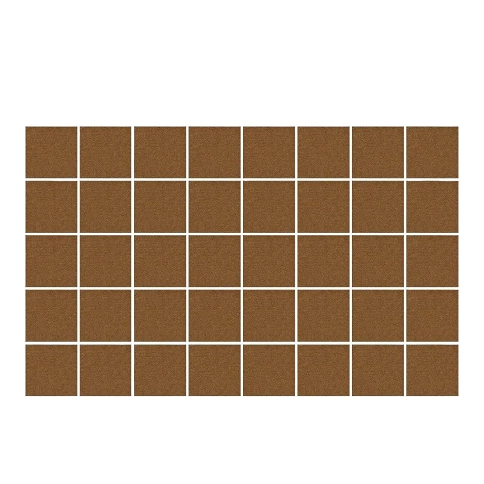 Rutdcjkne Brown-40Pcs Carpet Tiles Peel And Stick, Self Adhesive Diy Carpet Tiles 50 Pcs Multicolor 30X30cm(Brown-40Pcs)
