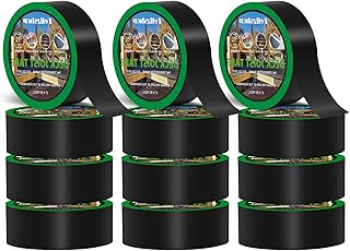 Felizshop Butyl Joist Deck Tape, 2" X 50' Deck Joist Tape Waterproof Flashing Tape, Weather Resistance Self-Adhesive Joist Tape Decking for Deck Joist Beams Protection(12 Rolls)