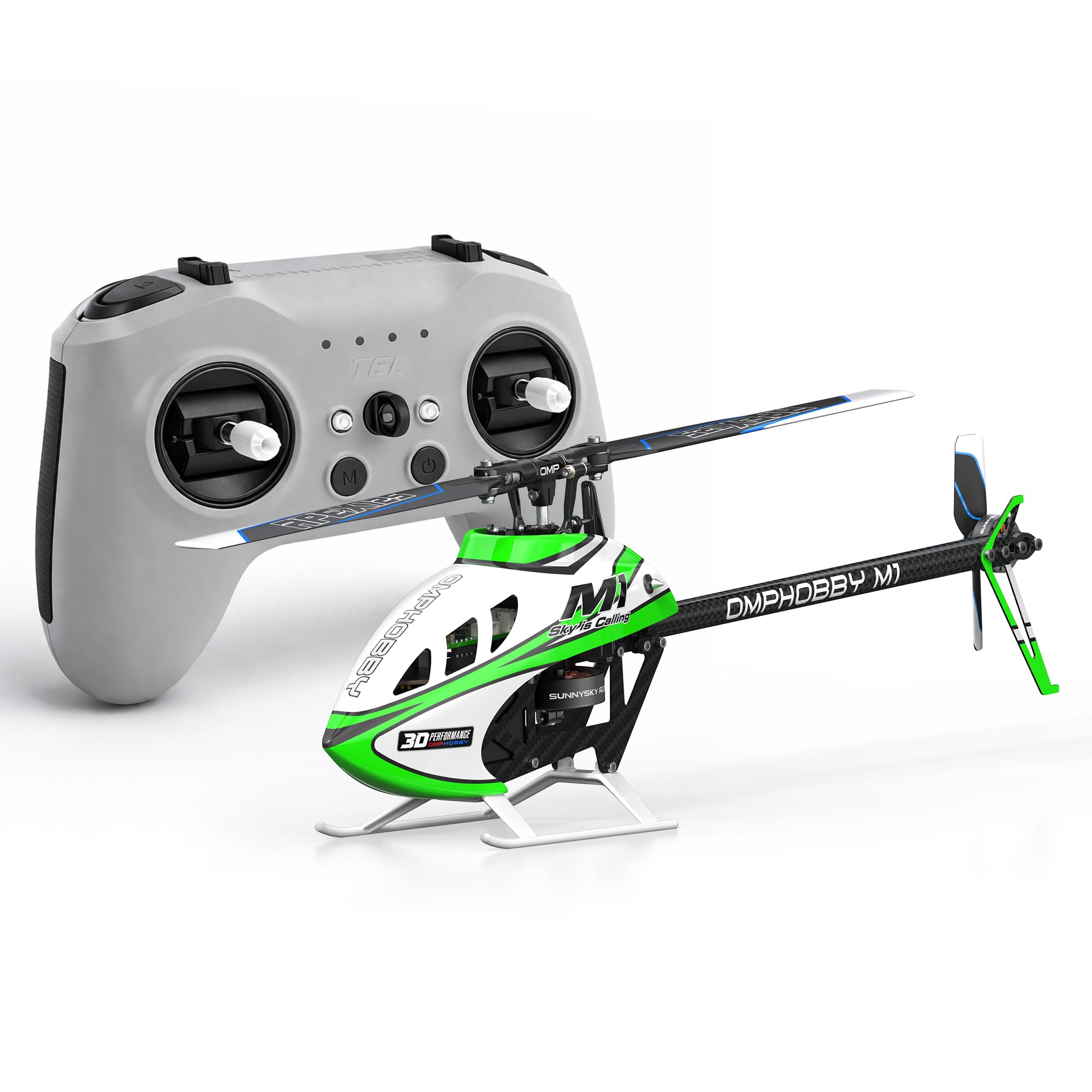 Amazon.com: OMPHOBBY M1 V3 PRO 100 Class Mini 3D RC Helicopter