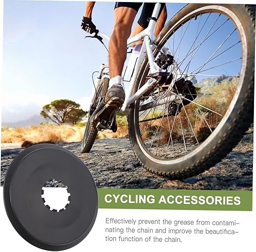 Miniatura 9 de 30 piezas cubierta de volante radios bicicleta radios bicicleta piñón rueda libre protector de radios carretera volante cubierta de protección