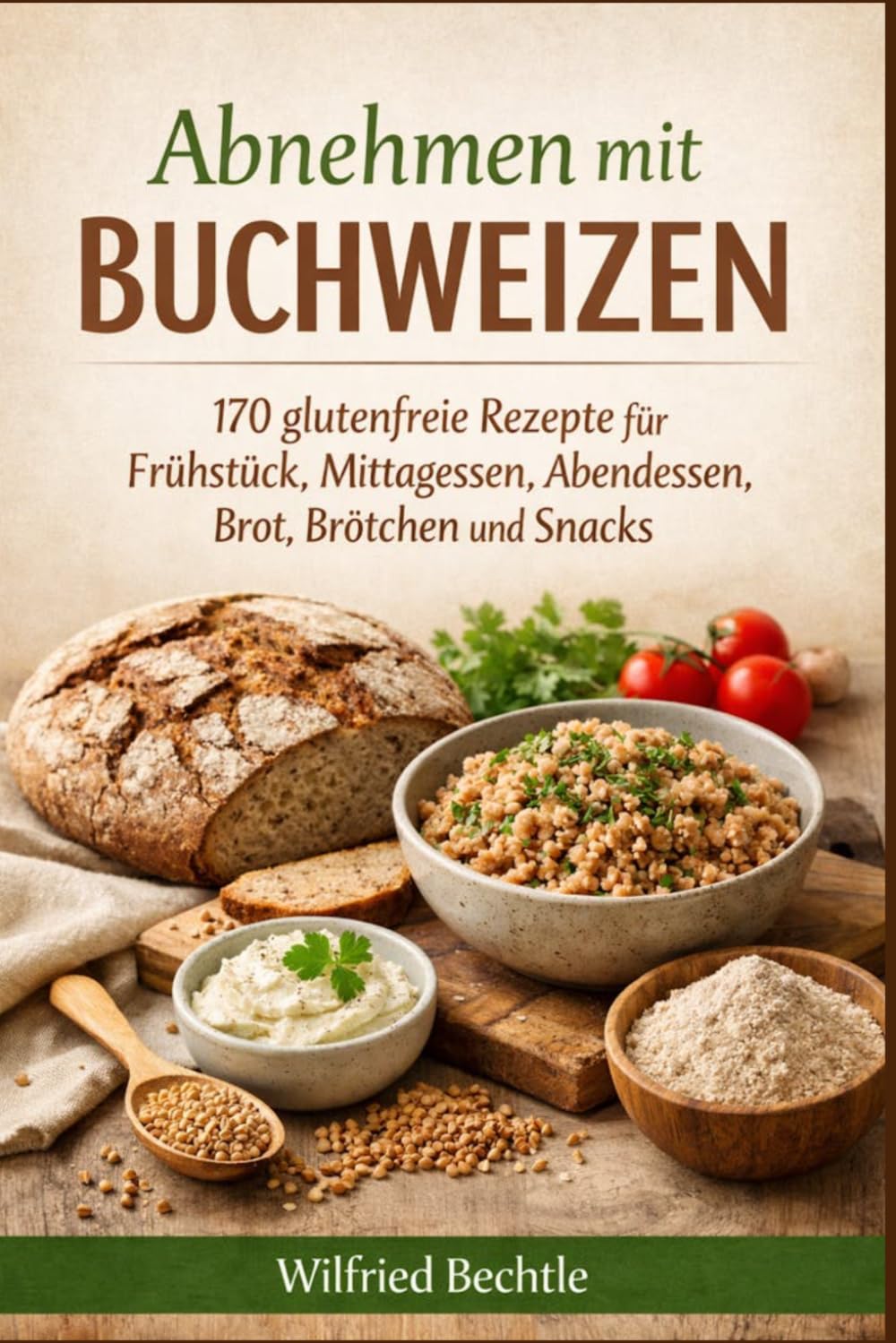 Abnehmen mit Buchweizen: 170 glutenfreie Rezepte für Frühstück, Mittagessen, Abendessen, Brot, Brötchen und Snacks (Gesund kochen und backen - Low ... mit Slowcooker, Kochbücher mit Slowcooker.)