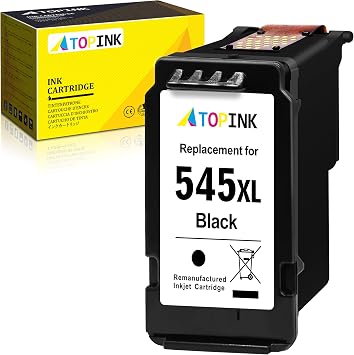 ATOPINK 545 XL Remanufacturado Cartucho de Tinta para Canon PG-545XL 545XL  (1 Negro) para Pixma TS3150 TS3350 TS3151 TS205 TS305 MG2550s MG2550 MG2950  MG2450 MG3052 TR4551 TR4550 MX495 Impresora : Amazon.es: Informática