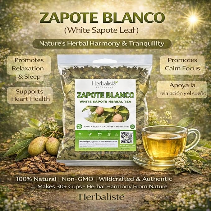 Té de Hierbas Zapote Blanco en Hojas Sueltas 113 g miniatura 2