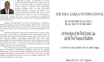 THE SOKA GAKKAI INTERNATIONAL : 1.At the origins of the Third Esoteric Law and the Third Treasure of Buddhism