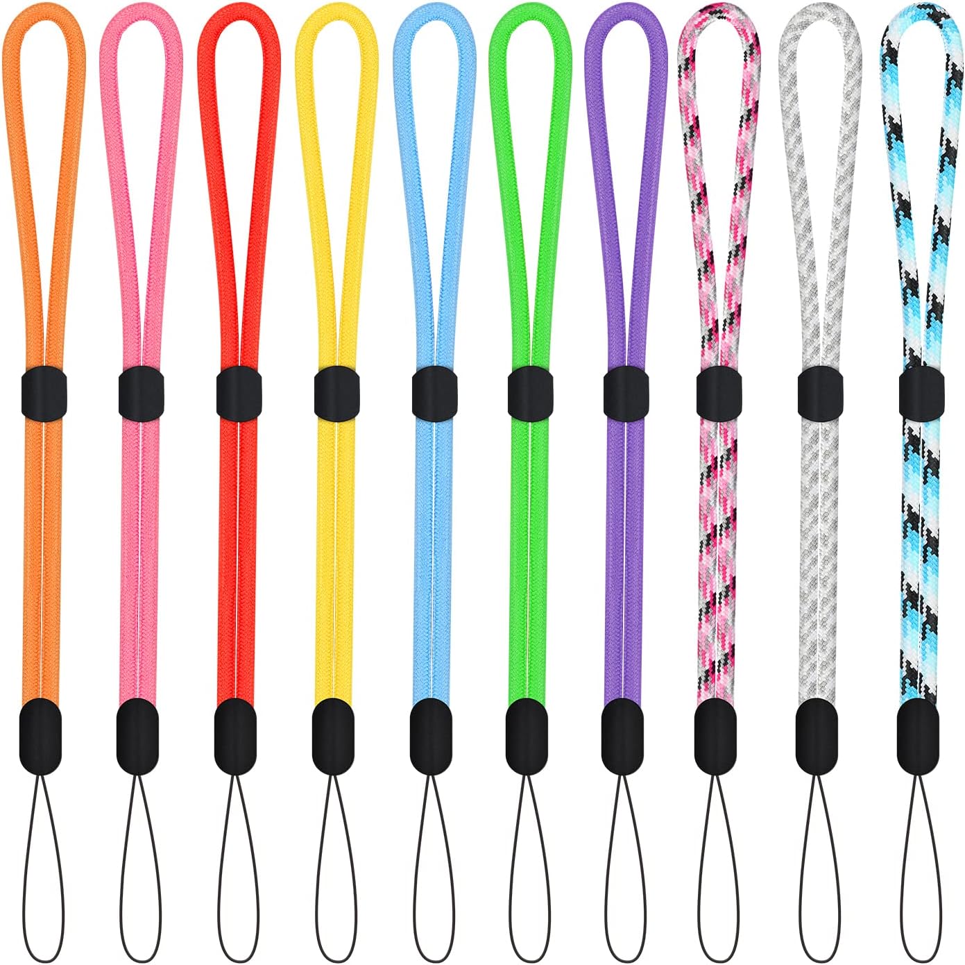 Phone lanyard Hand Wrist Strap Short for USB Key chain Camera Wallet ID Name