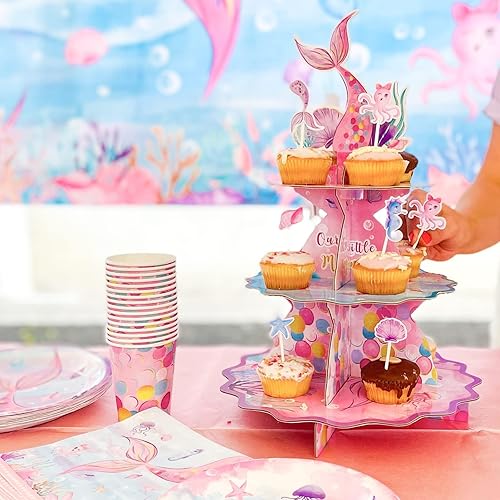 Vista 23 de WERNNSAI 36 decoraciones para tartas de dinosaurio, decoraciones de cumpleaños de dinosaurio, decoración de cupcakes de dinosaurio, decoración