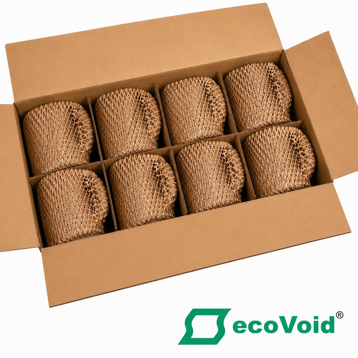 Rotolo di carta da imballaggio a nido d'ape, 100 m x 300 cm, per spedizioni, traslochi e rotture, alternativa al pluriball