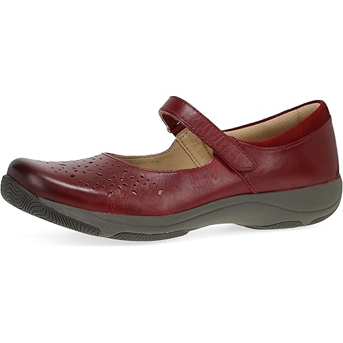 Dansko Stacy Mary Jane - Lightweight Support in a Versatile Style- Slip-Resistant Rubber Outsole Suitable for Dry, Wet, and Oily/Wet Surfaces