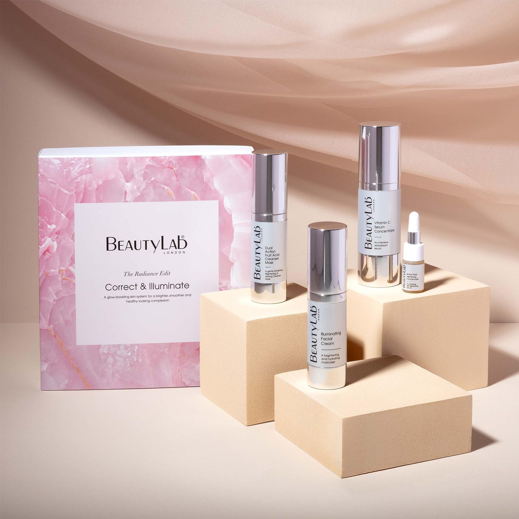 BEAUTYLAB Correct & Illuminate Radiance 4-Piece Gift Set - Image 3
