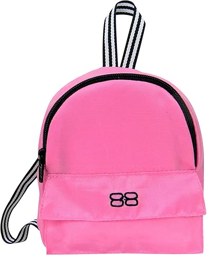 Miniatura 4 de Sophia's Mochila de día de playa de 8 piezas con accesorios y golosinas para muñecas de 18 pulgadas, rosa