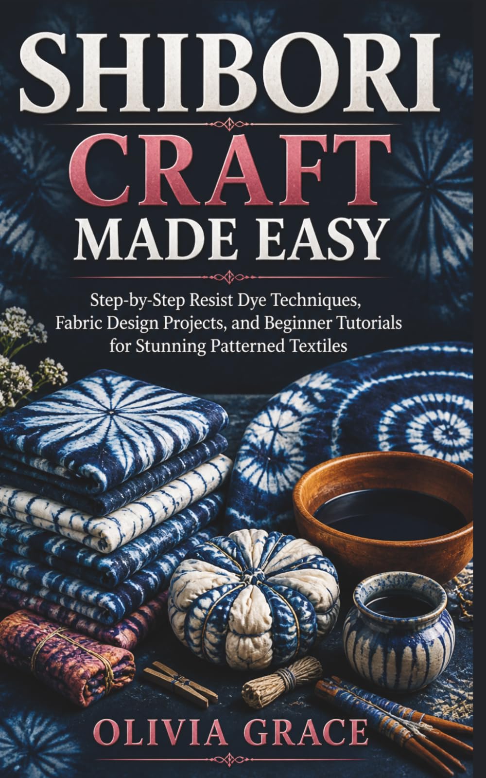 SHIBORI CRAFT MADE EASY: Step-by-Step Resist Dye Techniques, Fabric Design Projects, and Beginner Tutorials for Stunning Patterned Textiles