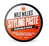 Wild Willies Beard Styling Paste - Mens Grooming Balm with Durable Medium Hold, Hydrates & Tames Flyaway Facial Hair - Non-Greasy, Matte Finish Beard Cream - Essential Beard Care for Men, 2 fl oz