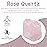 QINJIEJIE 2PCS Rose Quartz Raw Crystals 1.8-2.2\'\' Raw Crystals Healing Stones Bulk Large Crystal Rocks Stones for Tumbling Cabbing Fountain Rocks Polishing Handmade DIY Valentine\'s Day Gifts