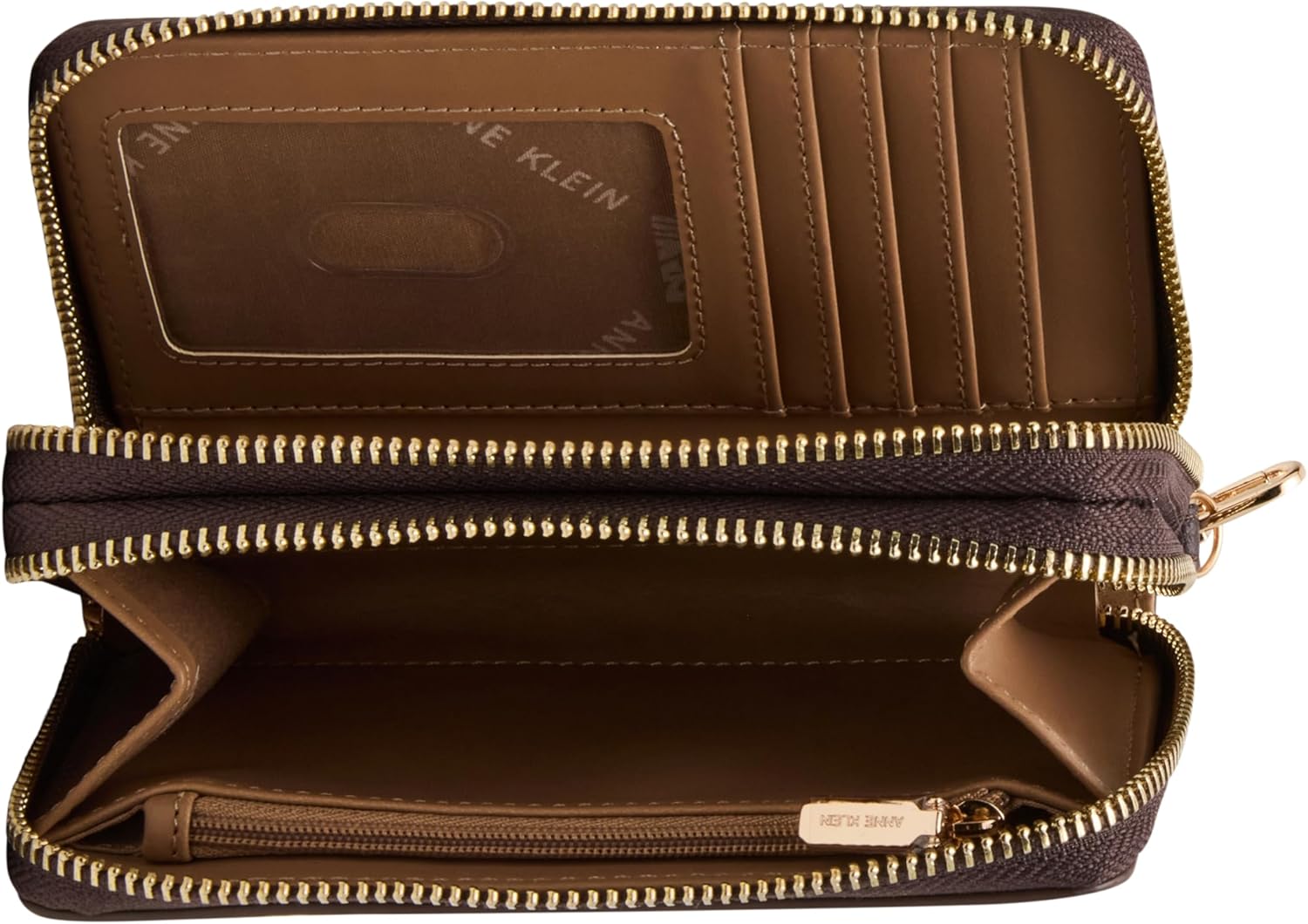 Anne Klein Women's Double Zip Around Wallet