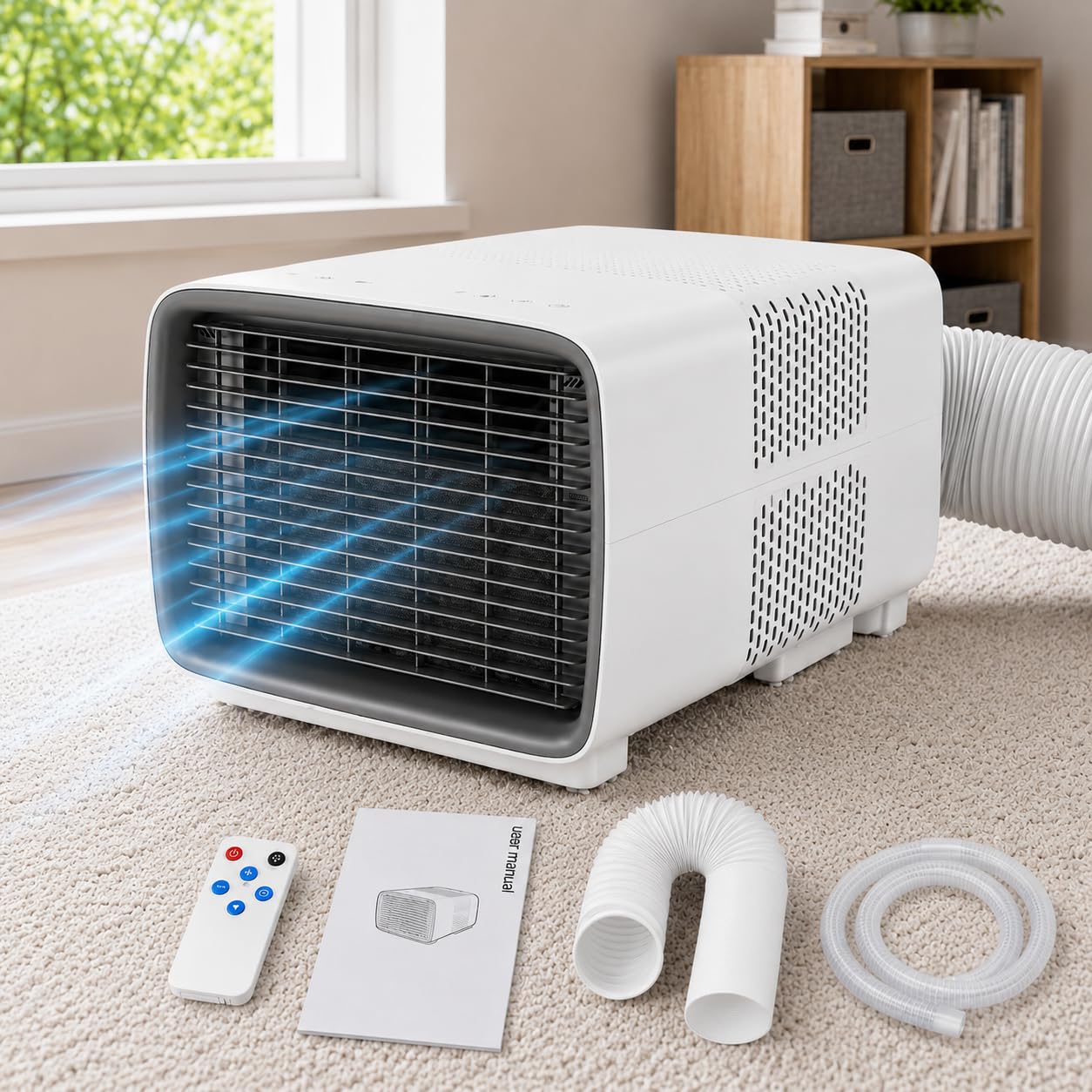 adeproptitysed Portable Air Conditioner, 2700 BTU for Tents and RVs