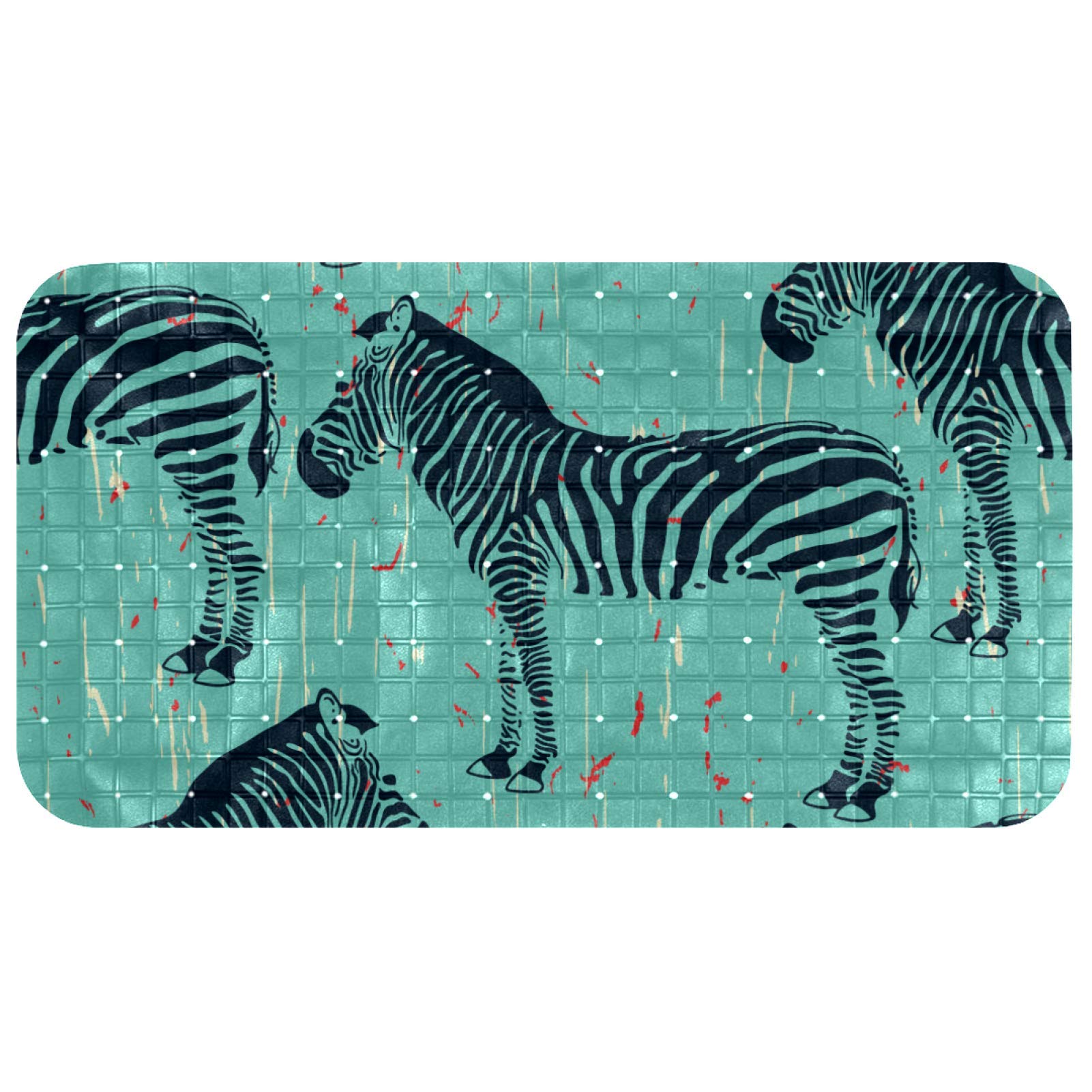 Tapis de douche pour enfants et bébés Bennigiry avec ventouses (68,3x37,3 cm)