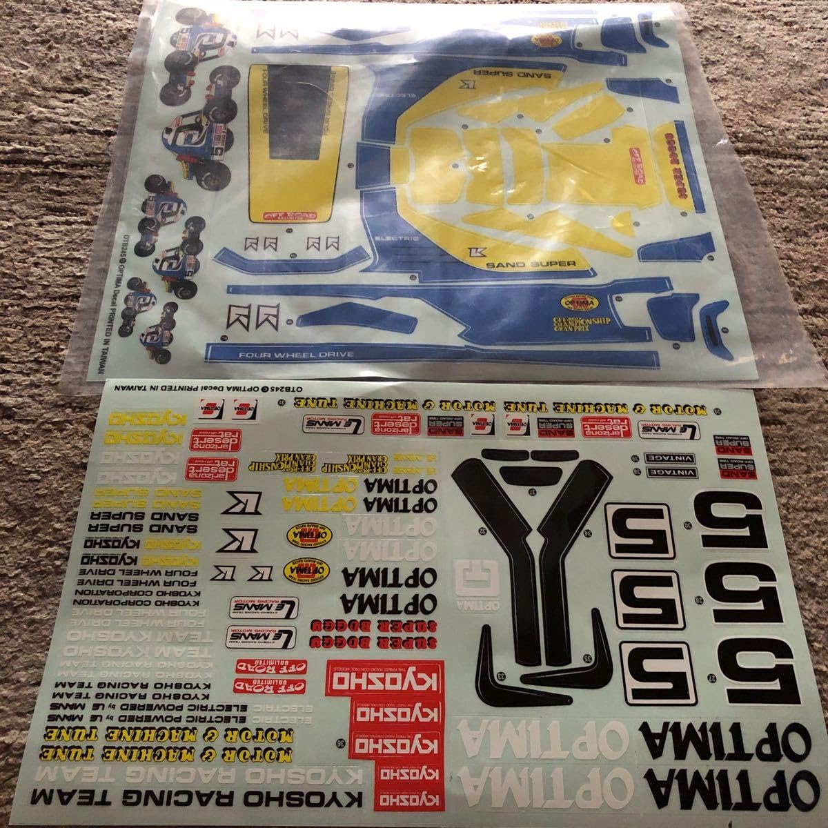 Amazon.co.jp: 京商 オプティマ デカール : おもちゃ