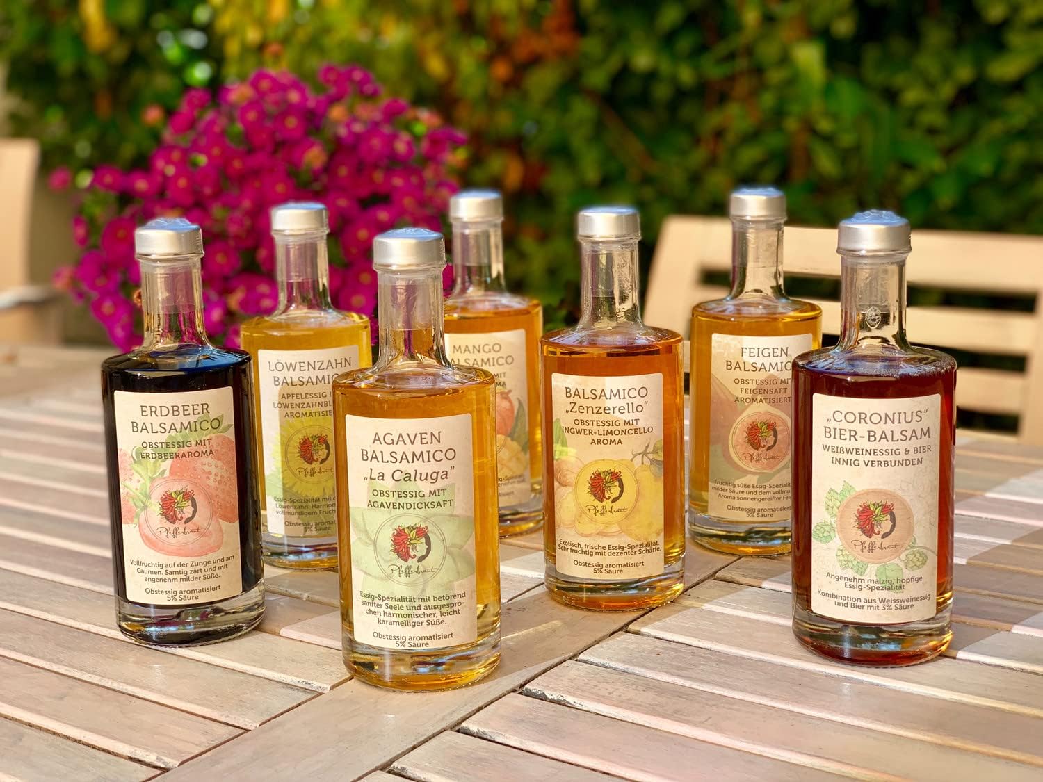 Pfefferbraut Agaven Balsamico "La Caluga" Obstessig mit Agavendicksaft 5%  Sure - 350 ml : Amazon.de: Lebensmittel & Getrnke