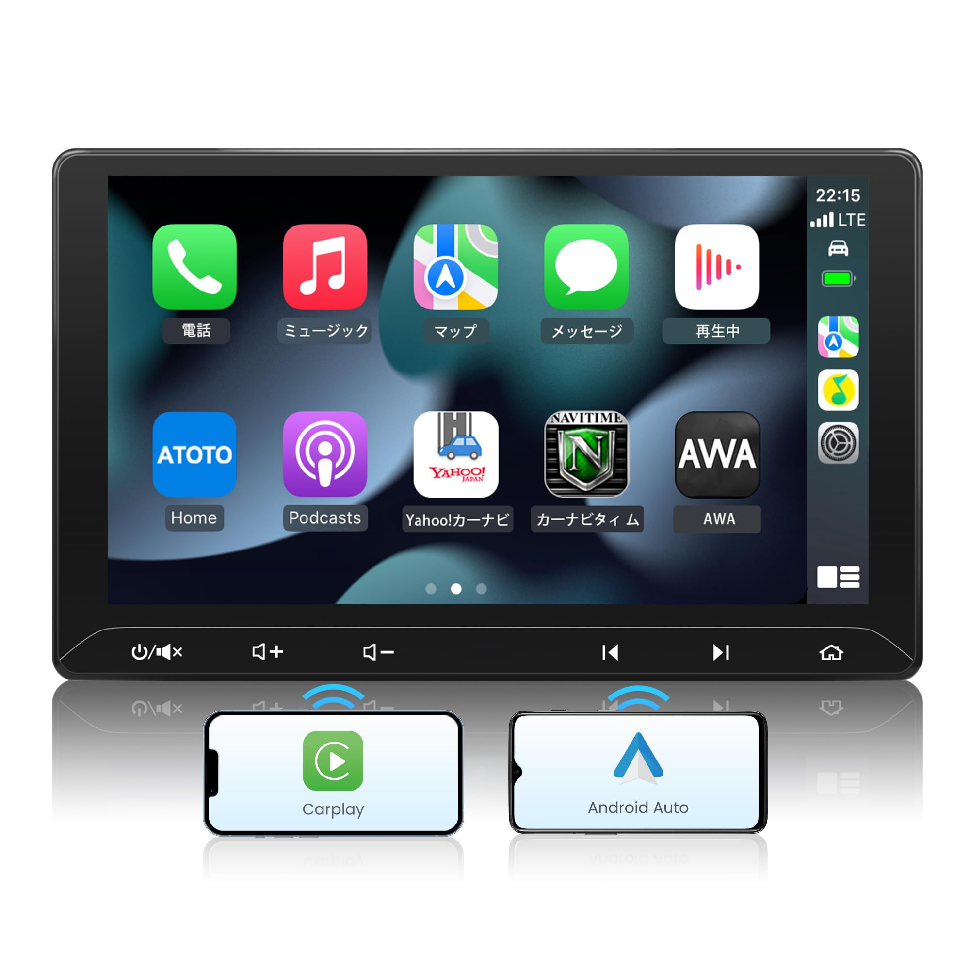 Amazon.co.jp: ATOTO F7 標準7in / D-Din F7G2A7SE IPS カーステレオ