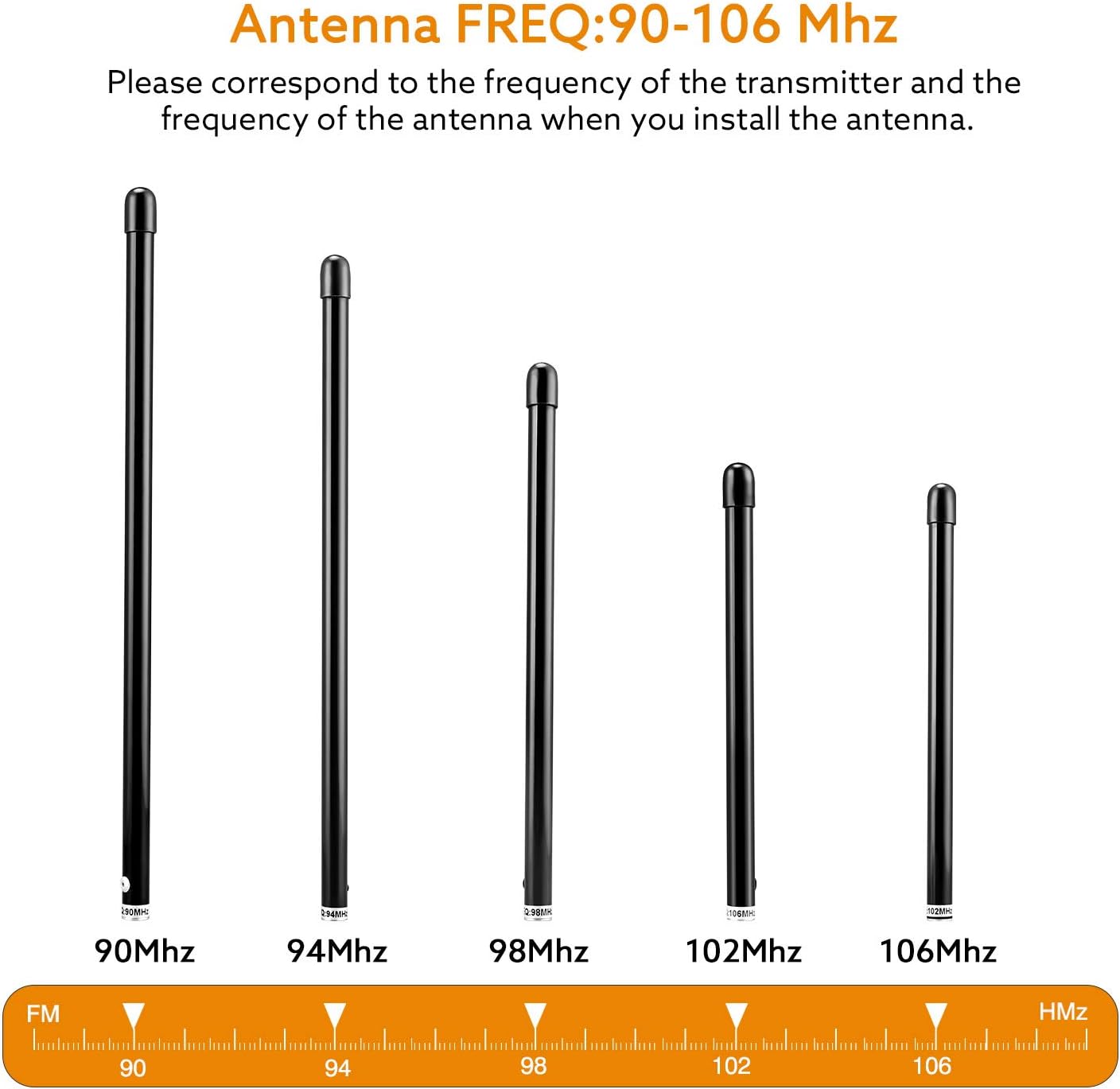 Frее Shірріng 🛒 FM Transmitter for Church with Antenna Kit, LCD PLL 7W/1W FM Transmitter 76MHz~108MHz 1 Mile Long Range, FM Broadcast Transmitter Radio Station for Broadcasting Music,School,Park,Parking Lot